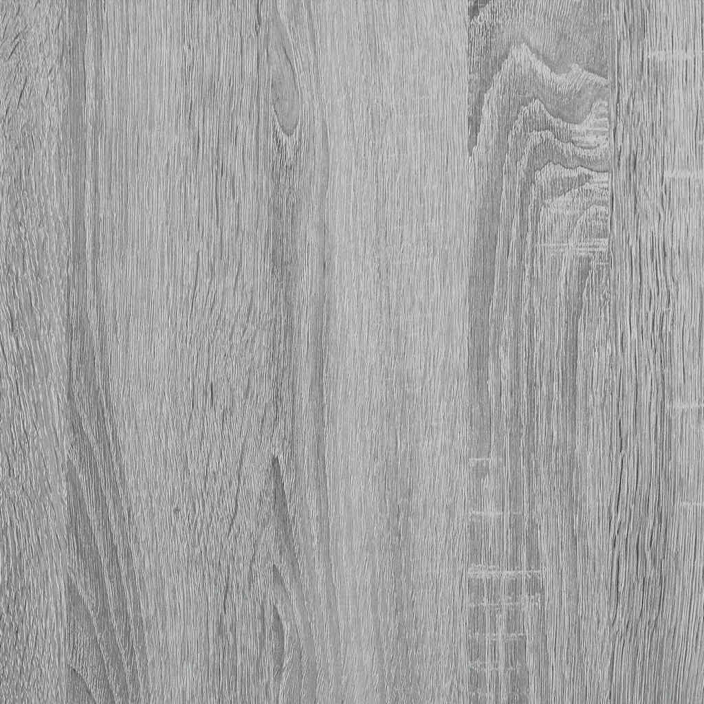 Waschbeckenunterschrank Grau Sonoma 80x30x60 cm Holzwerkstoff